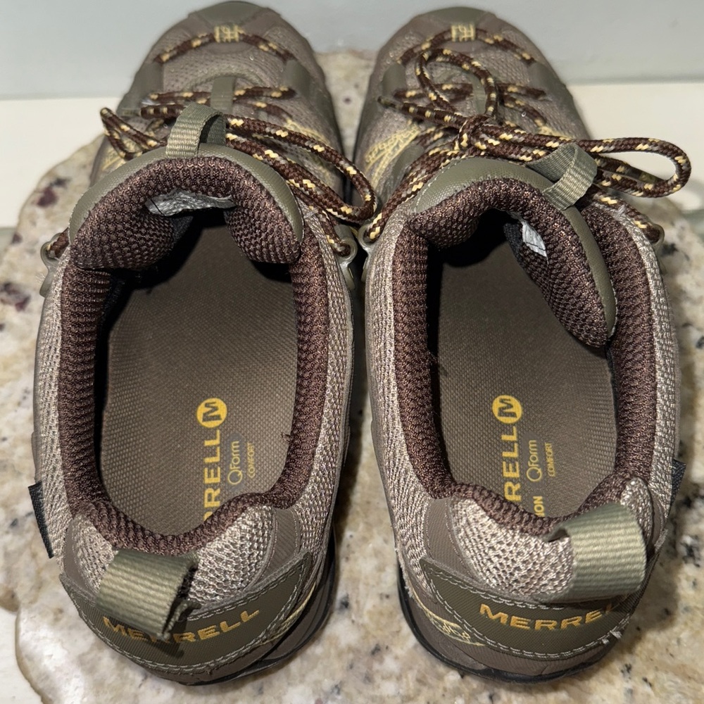 Merrell Siren Sport 2 Low Cut Brindle Olive Waterproof Hiking Shoes Sneakers 6.5 - Picture 9 of 16